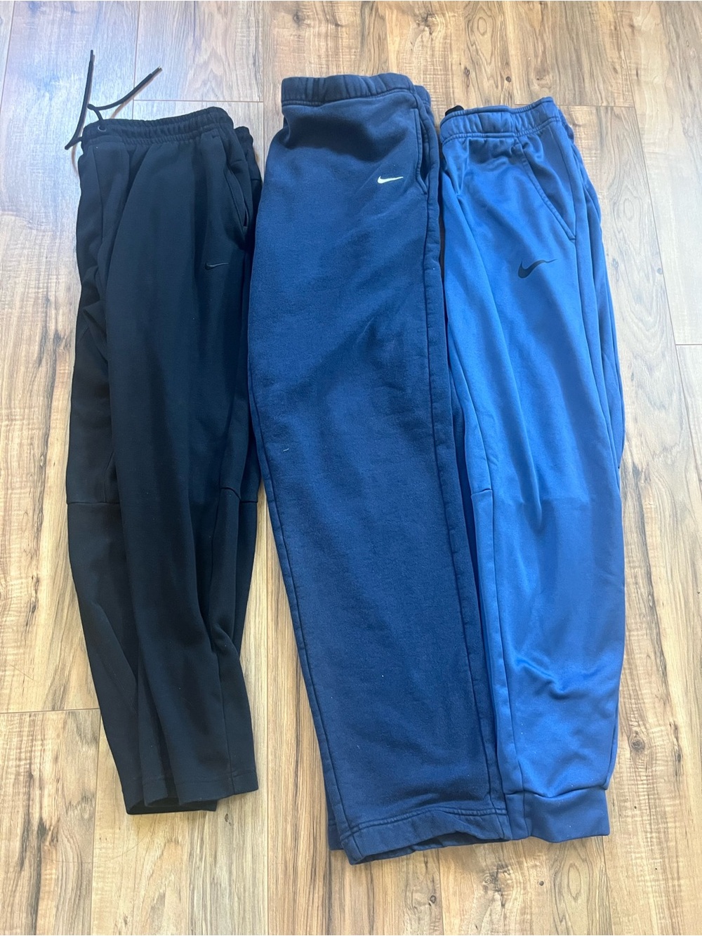Nike Men’s ' Fleece Jogger Pants - Black, Navy, Royal Blue